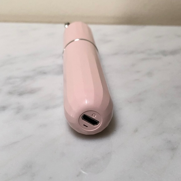 (New) Funlab Beauty Portable Electric Eye Massager Pink Color w/ Charging Cable - Picture 5 of 6